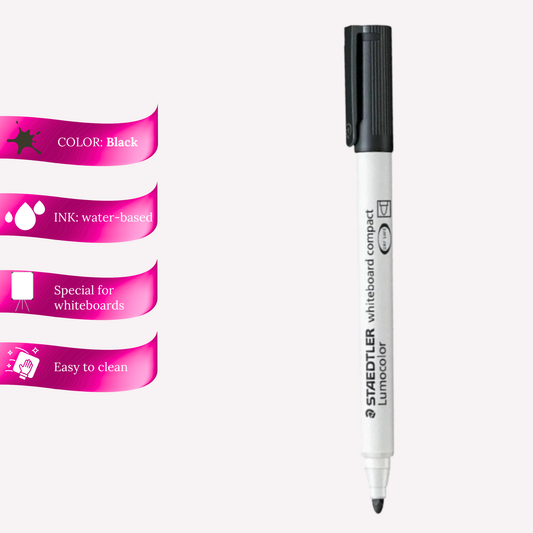 Glass marker | Not permanent (black)