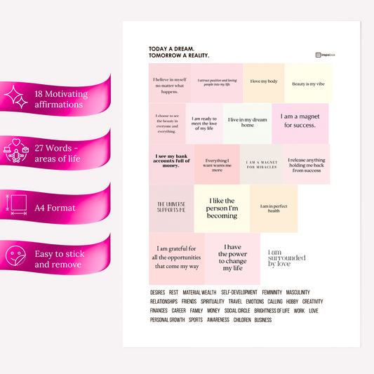 Inspobox™ Inspirational Sticker set No. 5